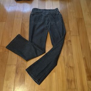 Vintage XOXO 7/8 faded grey jeans. Boot cut. Sexy casual or dress up chic.